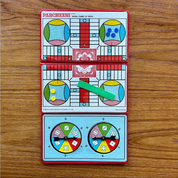 VINTAGE Pocket Parcheesi Game - Picture 7 of 7